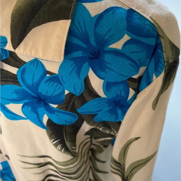 Men's floral Hawaiian shirt large - Picture 3 of 5